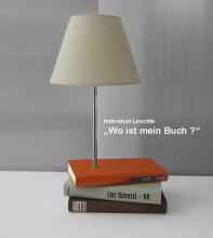 Wo ist mein Buch ? - Individual Design-Leuchte