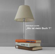 Wo ist mein Buch ? - Individual Design-Leuchte