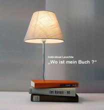 Wo ist mein Buch ? - Individual Design-Leuchte