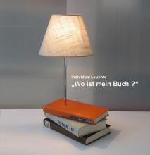 Wo ist mein Buch ? - Individual Design-Leuchte